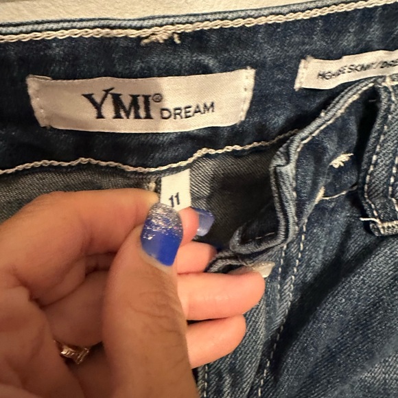 YMI Ripped Jeans actually Size 11 - Picture 2 of 5